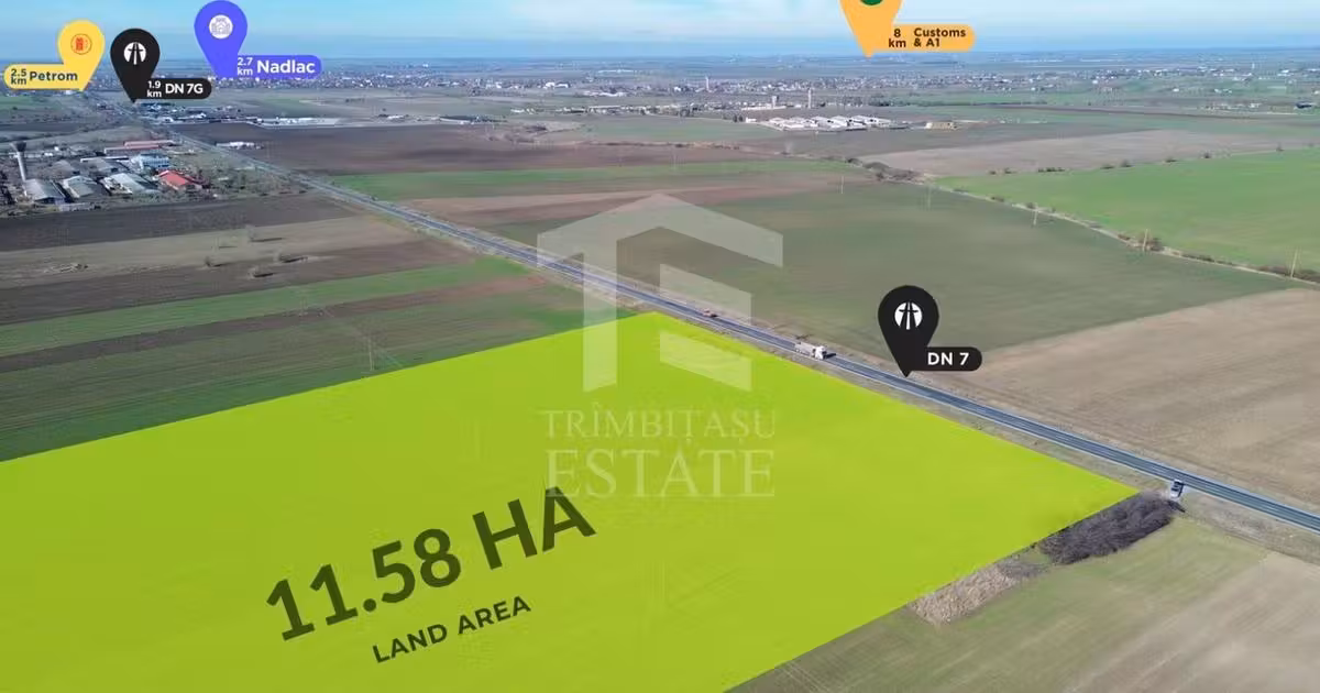 Teren agricol extravilan de vânzare de 1158000000 mp, în Șeitin