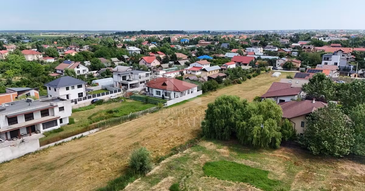 Teren Construcții intravilan de vânzare de 809 mp, în Corbeanca