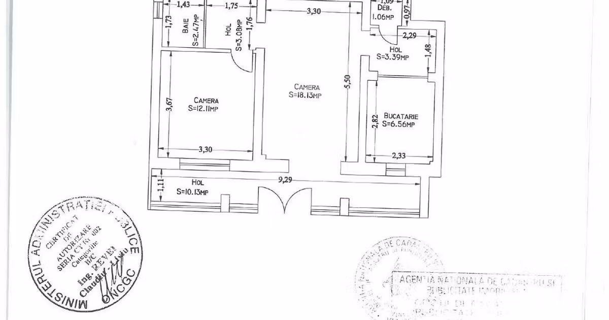 Apartament de vânzare cu 2 camere, mobilat în zona Tomis II, Constanța