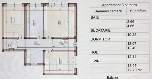 Apartament Tractorul