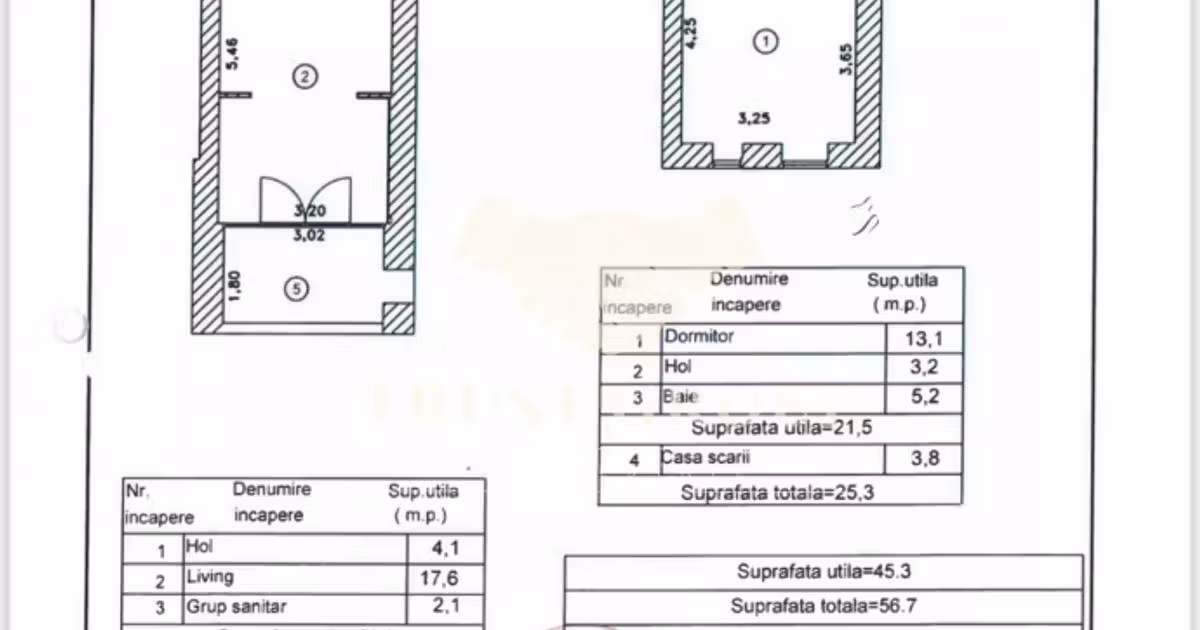 Apartament de vânzare cu 2 camere în zona Herăstrău, Sector 1