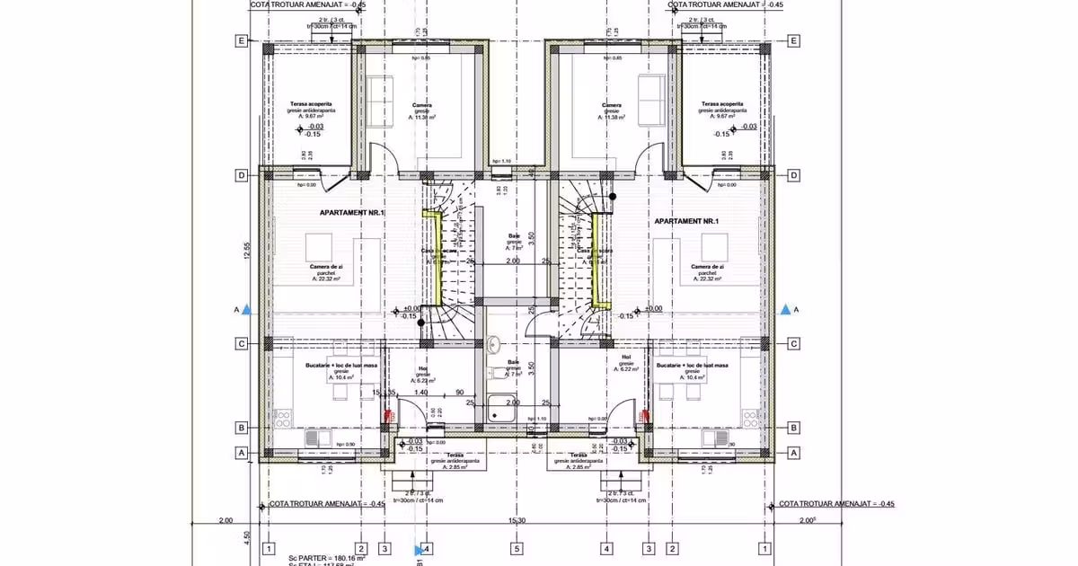 Duplex de vânzare cu 4 camere în Săcălaz