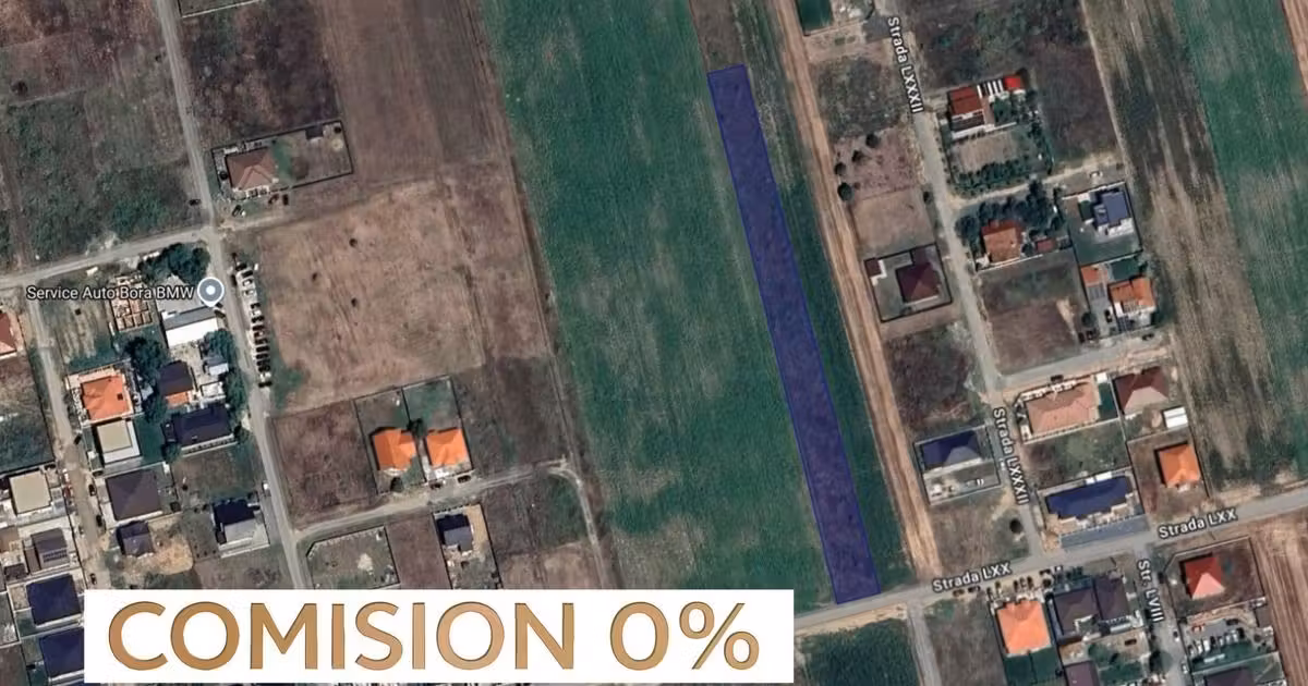 Teren Construcții intravilan de vânzare de 2790 mp, în Șag