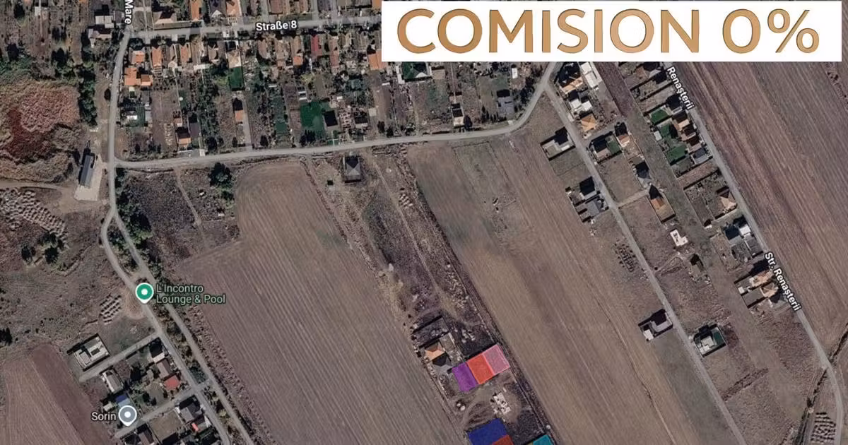 Teren Construcții intravilan de vânzare de 600 mp, în Săcălaz