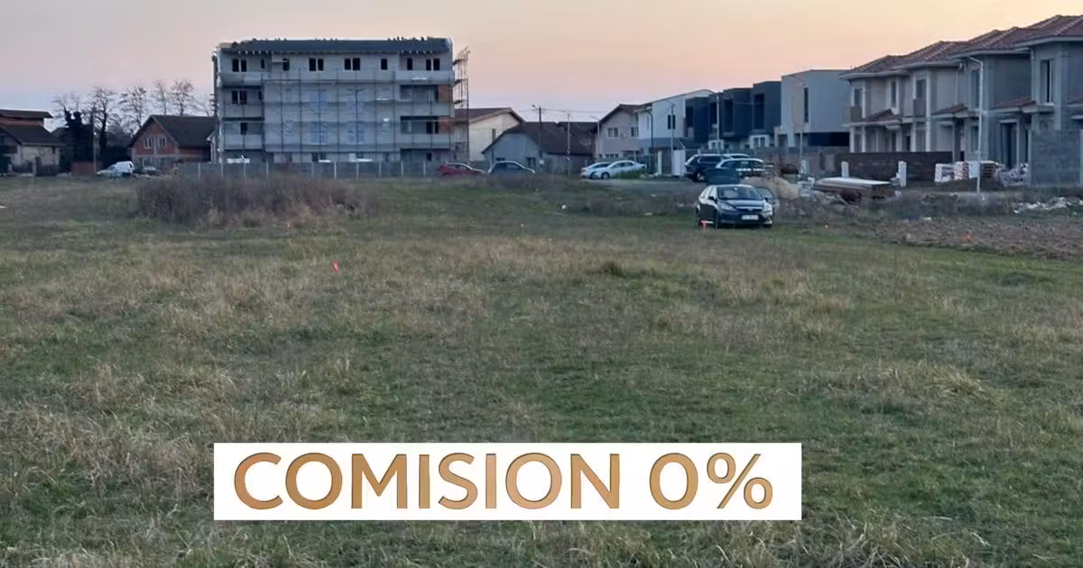 Teren Construcții intravilan de vânzare de 760 mp, în Giroc
