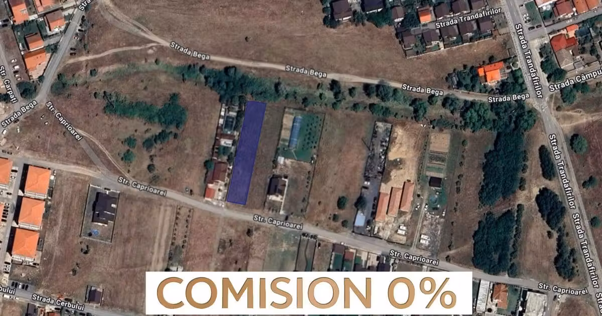 Teren Construcții intravilan de vânzare de 1200 mp, în Giroc