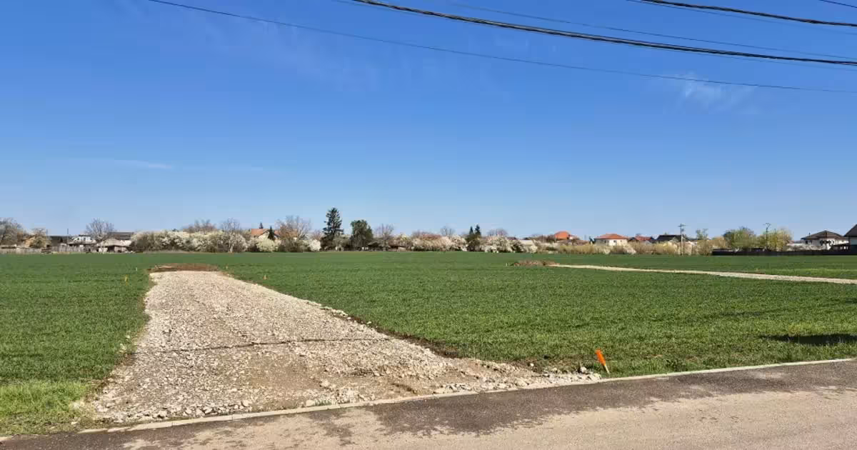 Teren Construcții intravilan de vânzare de 502 mp, în Ciofliceni