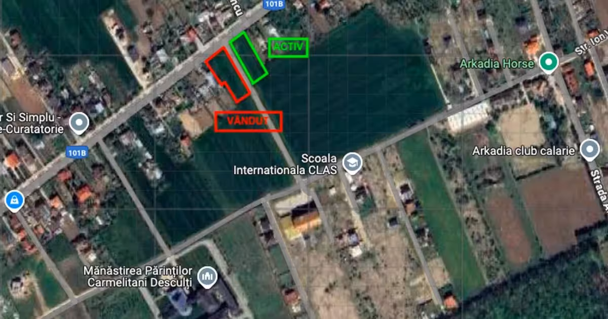 Teren Construcții intravilan de vânzare de 1570 mp, în Snagov
