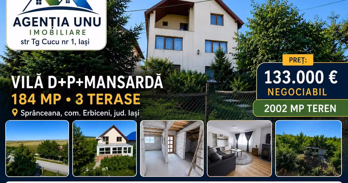 Casă individuală de vânzare cu 5 camere în zona Central, Iași