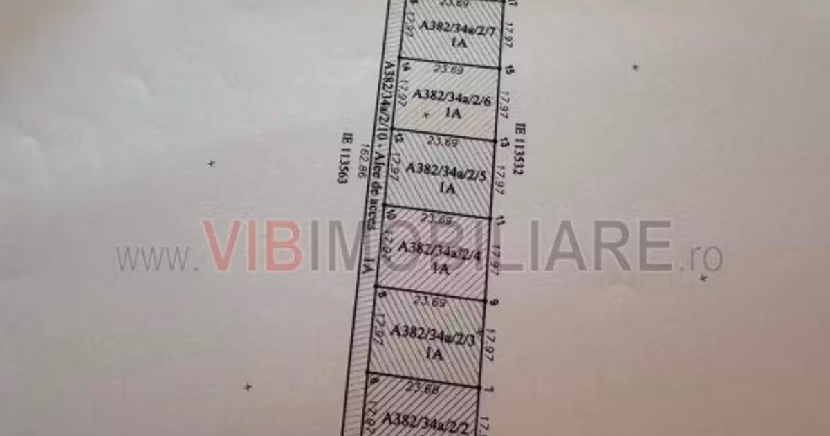 Teren intravilan de vânzare de 425 mp, în Costinești