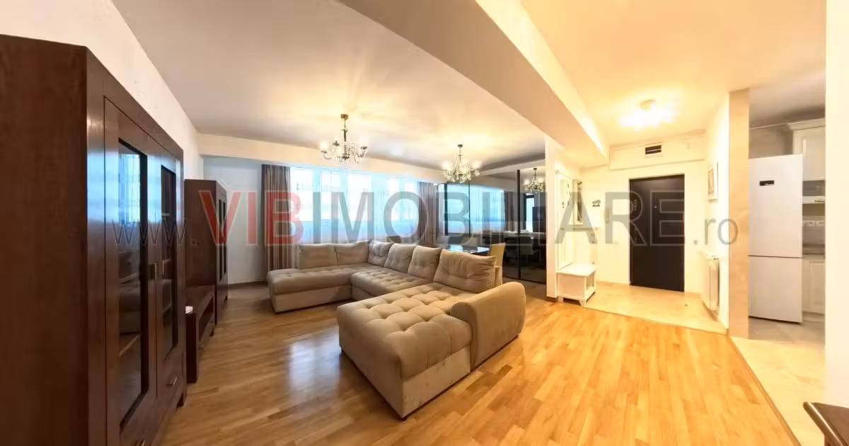 Apartament de vânzare cu 3 camere, mobilat în zona Arcul de Triumf, Sector 1