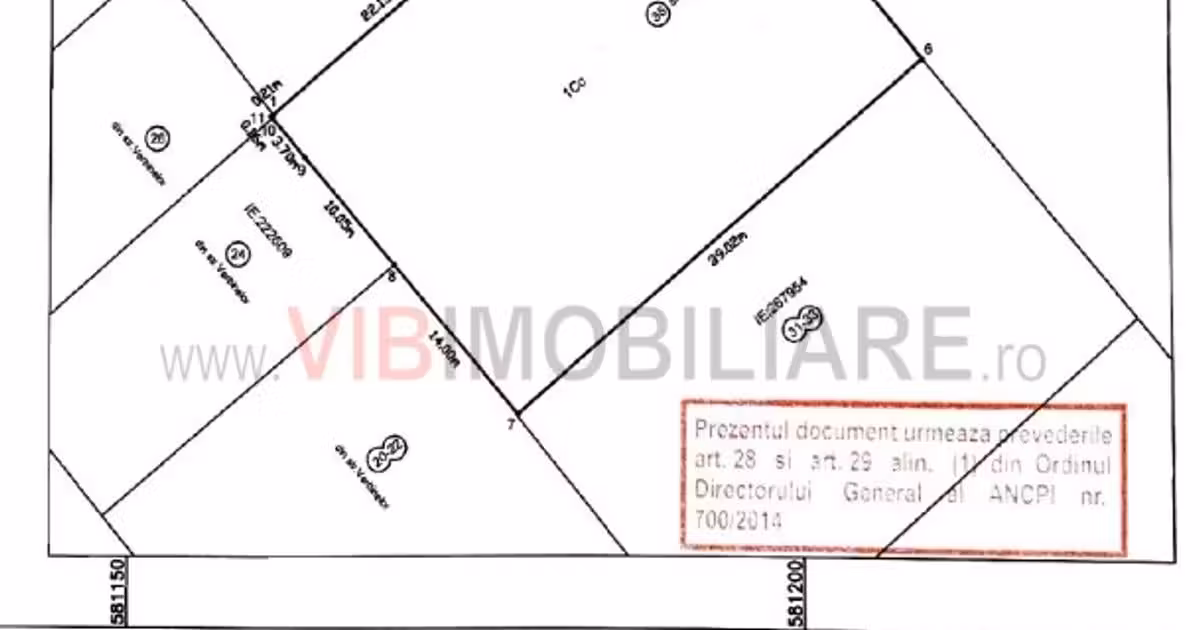 Teren intravilan de vânzare de 1096 mp, în zona Străulești, Sector 1