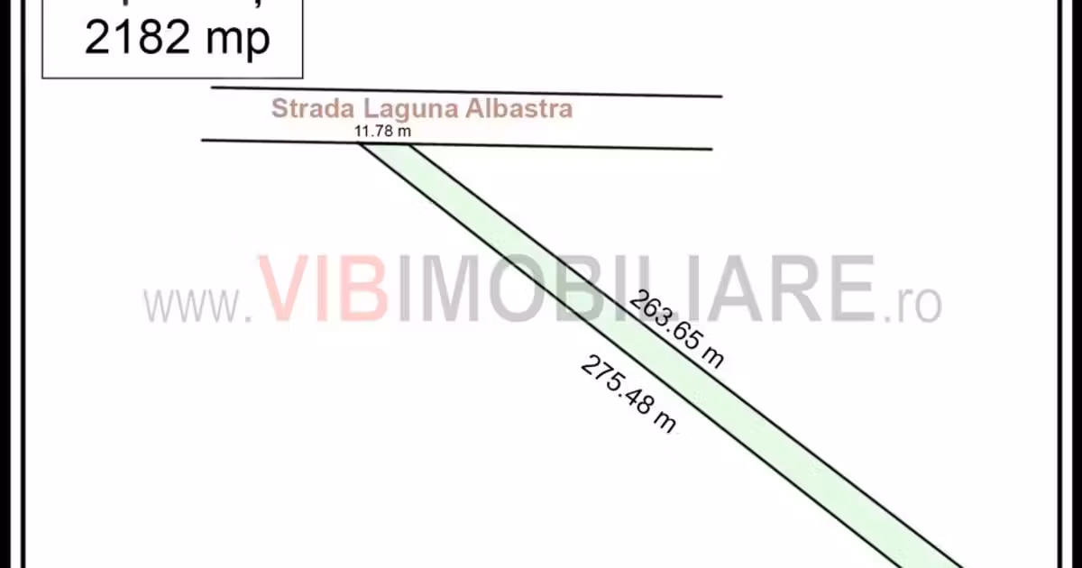 Teren de vânzare de 2182 mp, în Corbeanca