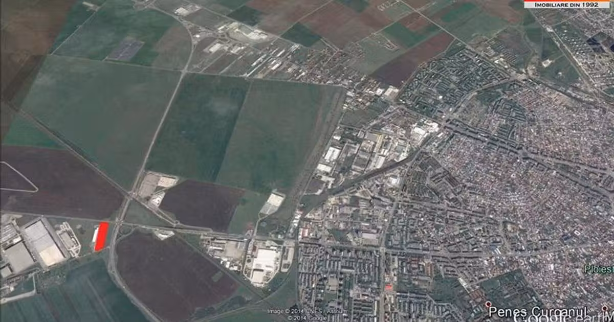 Teren Construcții intravilan de vânzare de 10000 mp, în zona Exterior Vest, Ploiești