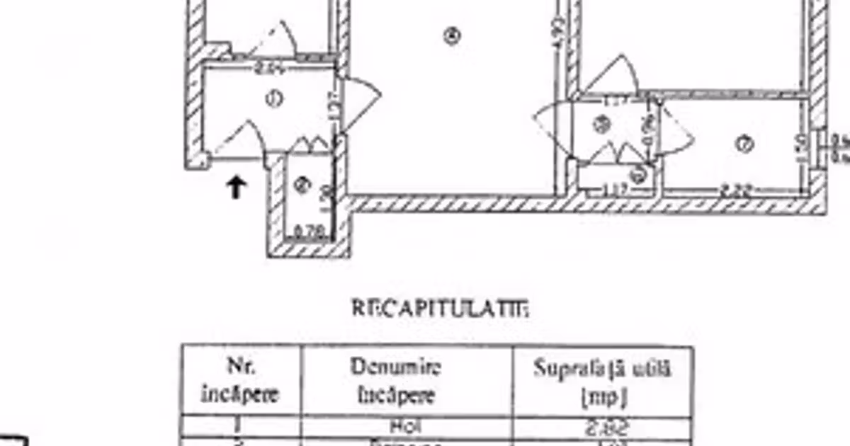 Apartament de vânzare cu 2 camere în zona Giurgiului, Sector 4