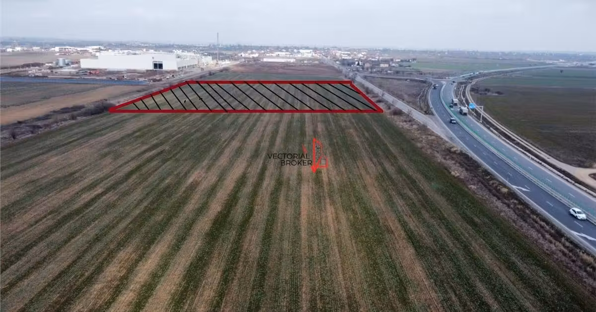 Teren Construcții intravilan de vânzare de 12848 mp, în Mihăilești