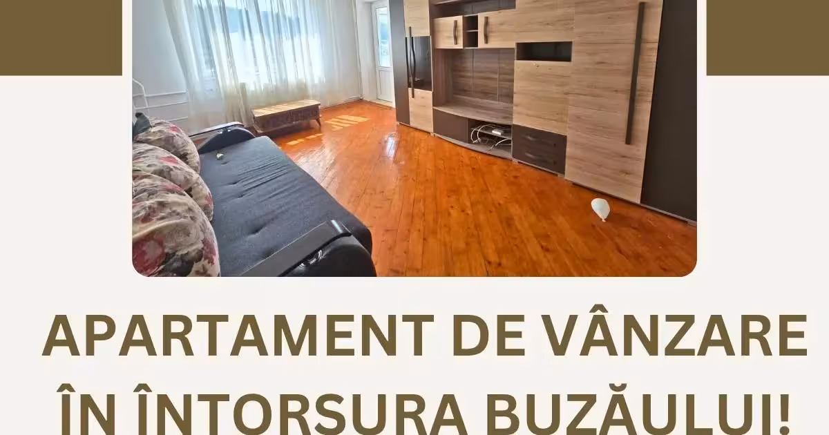 Apartament de vânzare cu 3 camere în Întorsura Buzăului