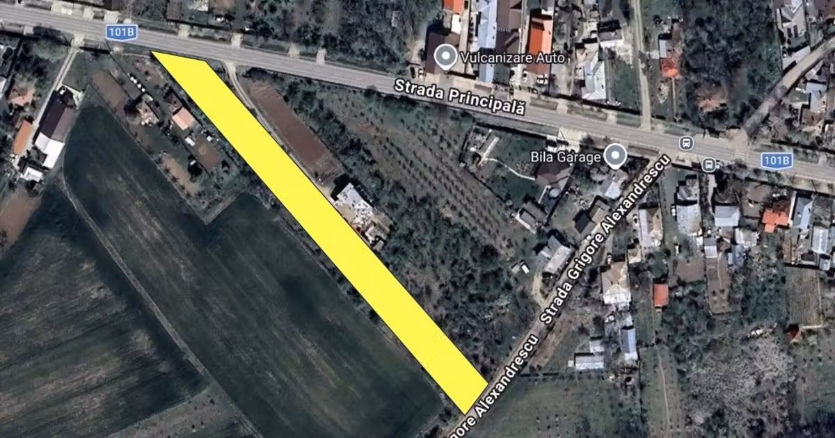 Teren Construcții intravilan de vânzare de 3252 mp, în Periș