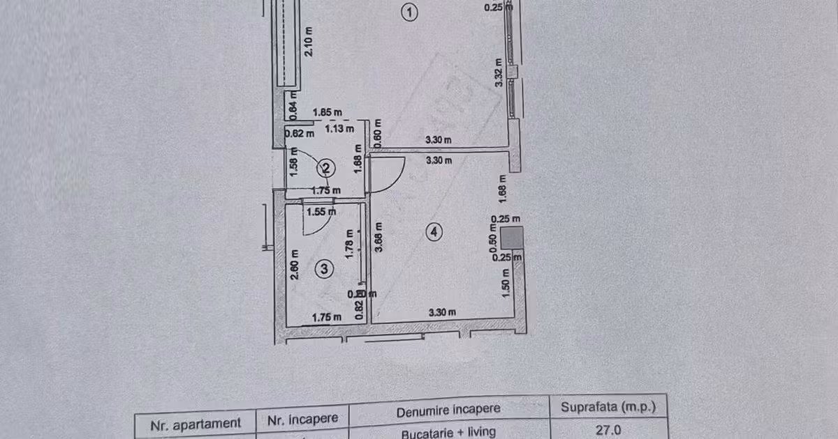 Apartament de vânzare cu 2 camere în zona Tractorul, Brașov