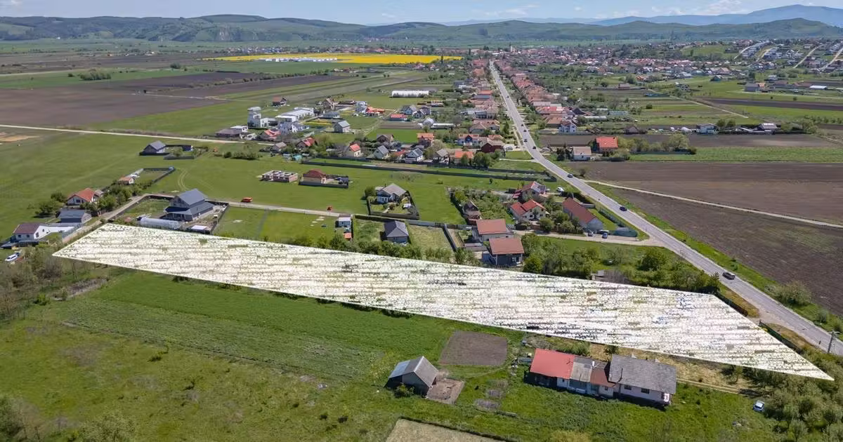 Teren Construcții intravilan de vânzare de 9758 mp, în Bod