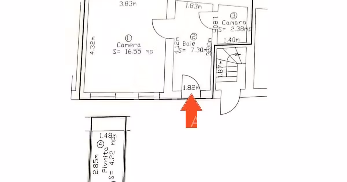 Garsonieră de vânzare în zona Ultracentral, Sibiu