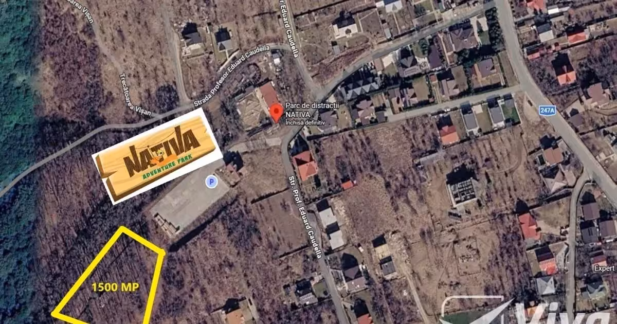 Teren Construcții intravilan de vânzare de 1500 mp, în zona Bucium, Iași