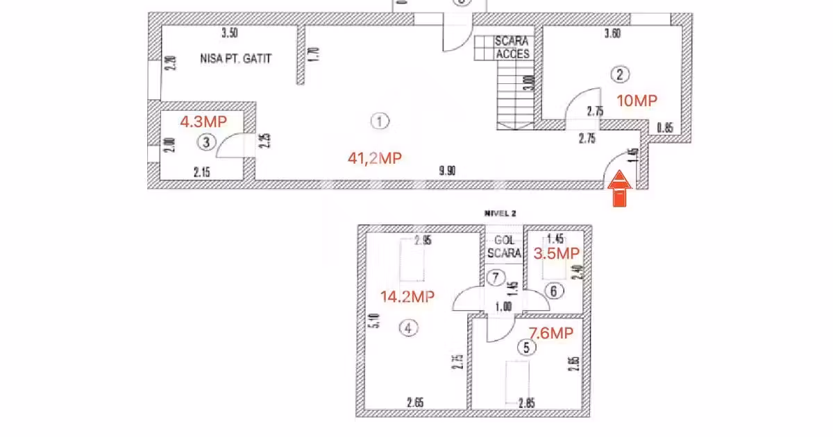 Apartament de vânzare cu 4 camere, mobilat în zona Arhitecților - Calea Cisnădiei, Sibiu