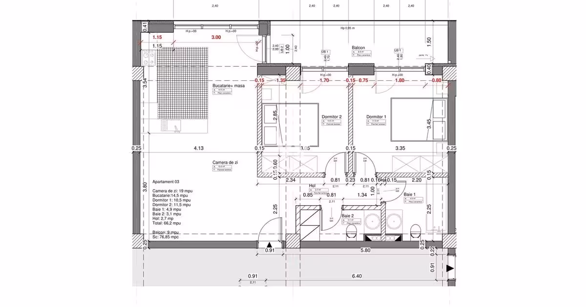 Apartament de vânzare cu 3 camere în zona Central, Sibiu