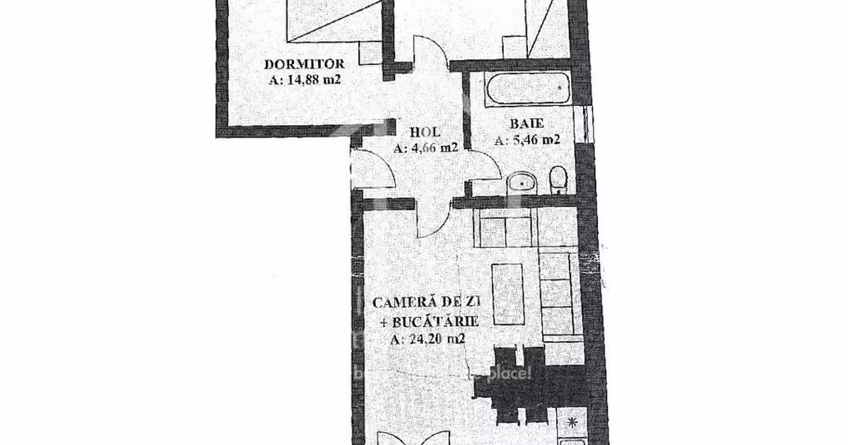 Apartament de vânzare cu 3 camere, mobilat în Șelimbăr