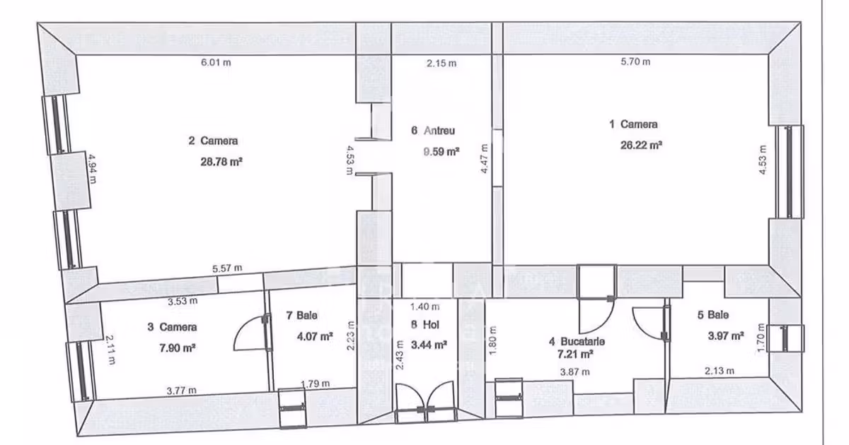 Spațiu comercial de vânzare de 91 mp, în zona Ultracentral, Sibiu
