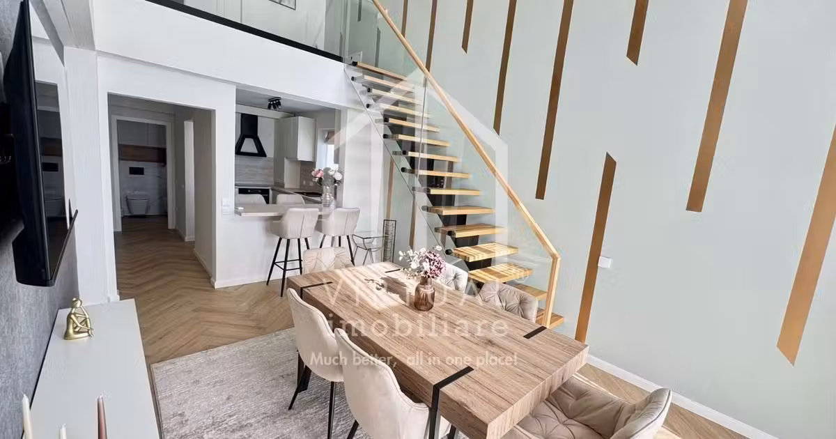 Penthouse de vânzare cu 5 camere în Cristian