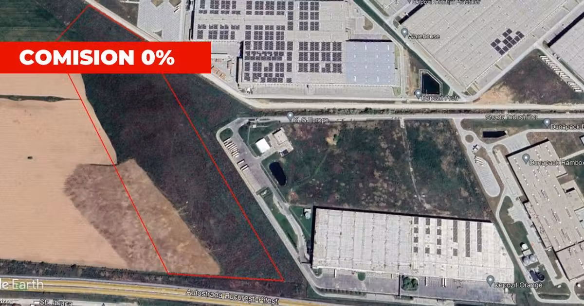 Teren Construcții intravilan de vânzare de 93000 mp, în Bolintin-Deal