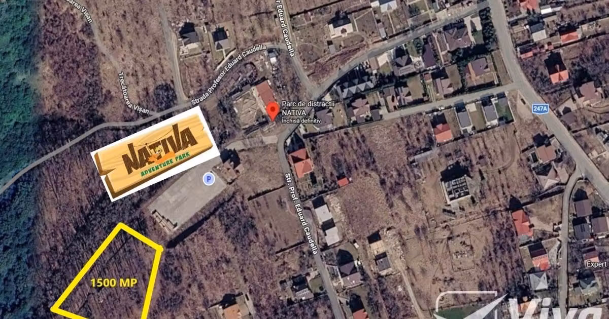Teren Construcții intravilan de vânzare de 1500 mp, în zona Bucium, Iași