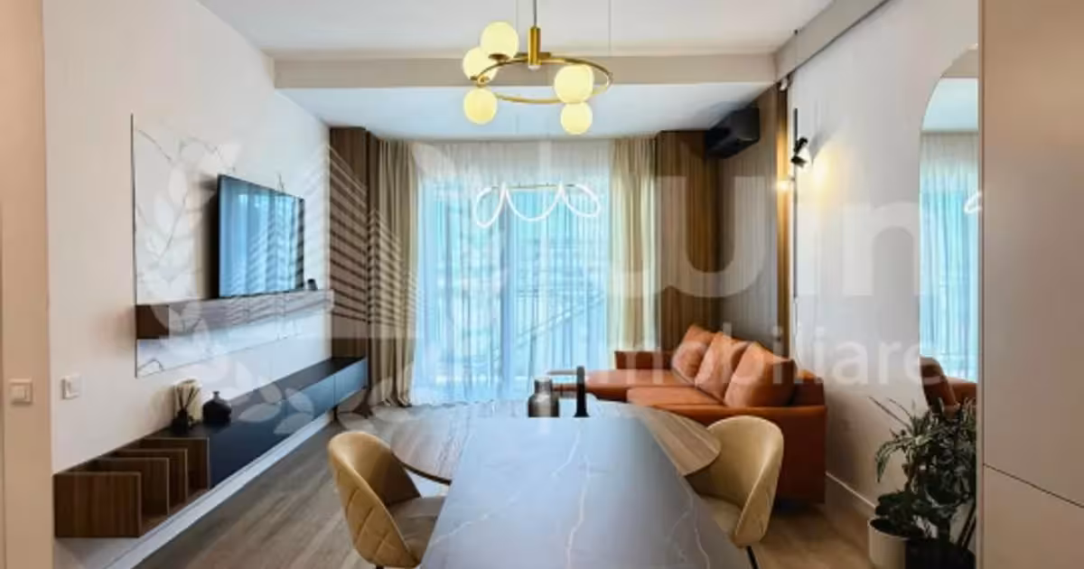 Apartament de vânzare cu 2 camere, mobilat în Florești