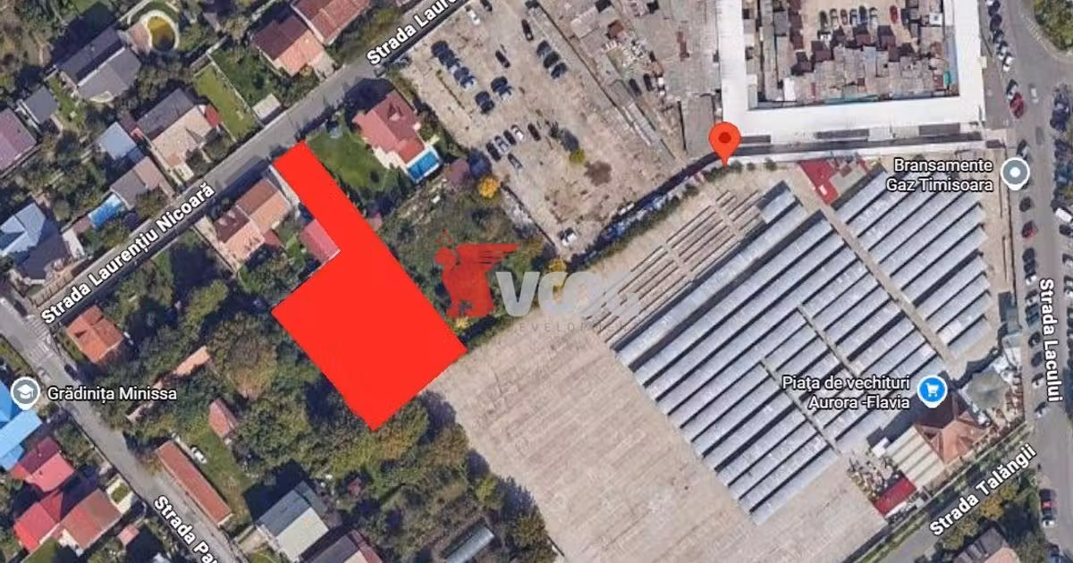 Teren Construcții intravilan de vânzare de 1050 mp, în zona Șagului, Timișoara