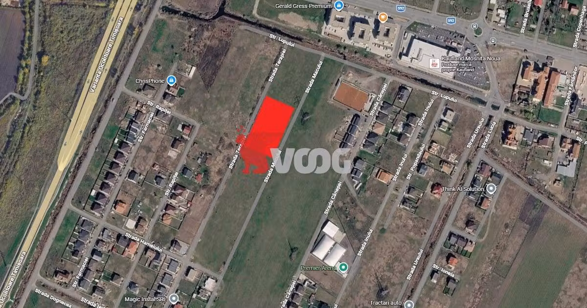 Teren Construcții intravilan de vânzare de 600 mp, în Moșnița Nouă