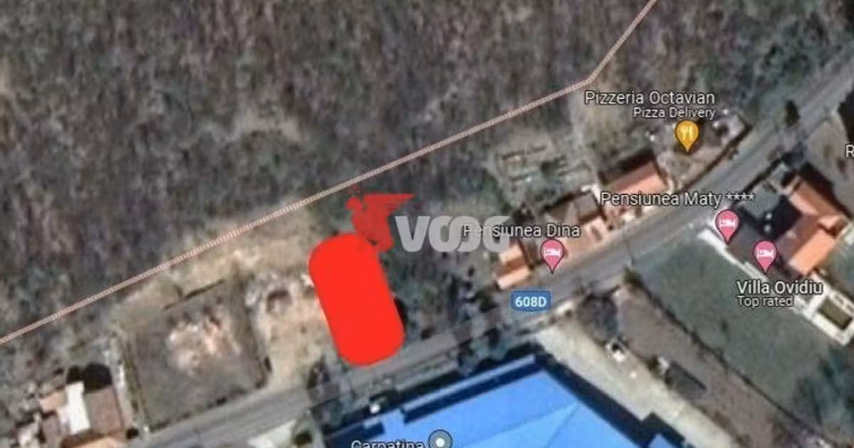 Teren Construcții intravilan de vânzare de 1660 mp, în Băile Herculane