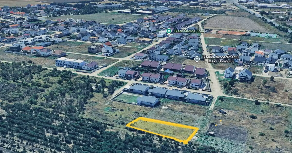 Teren intravilan de vânzare de 800 mp, în zona Nord, Focșani