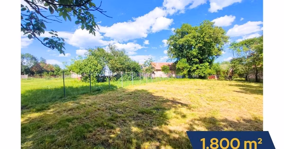 Teren Construcții intravilan de vânzare de 1800 mp, în Calnic
