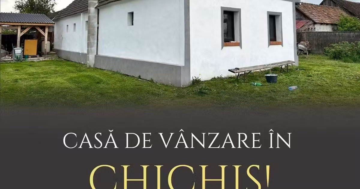 Casă de vânzare cu 3 camere în Chichiș
