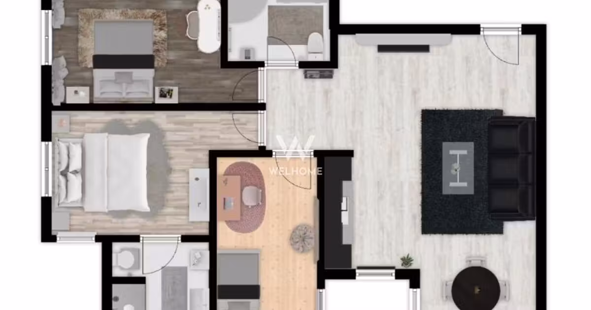Apartament de vânzare cu 4 camere în zona Sud, Sibiu