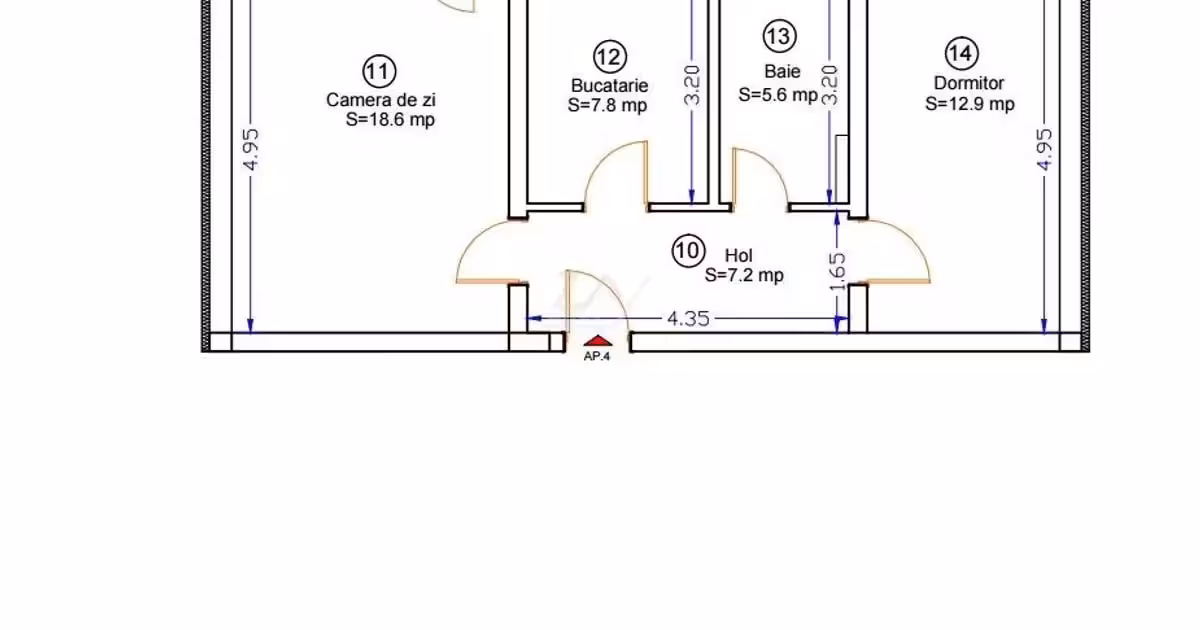 Apartament de vânzare cu 2 camere în Giroc