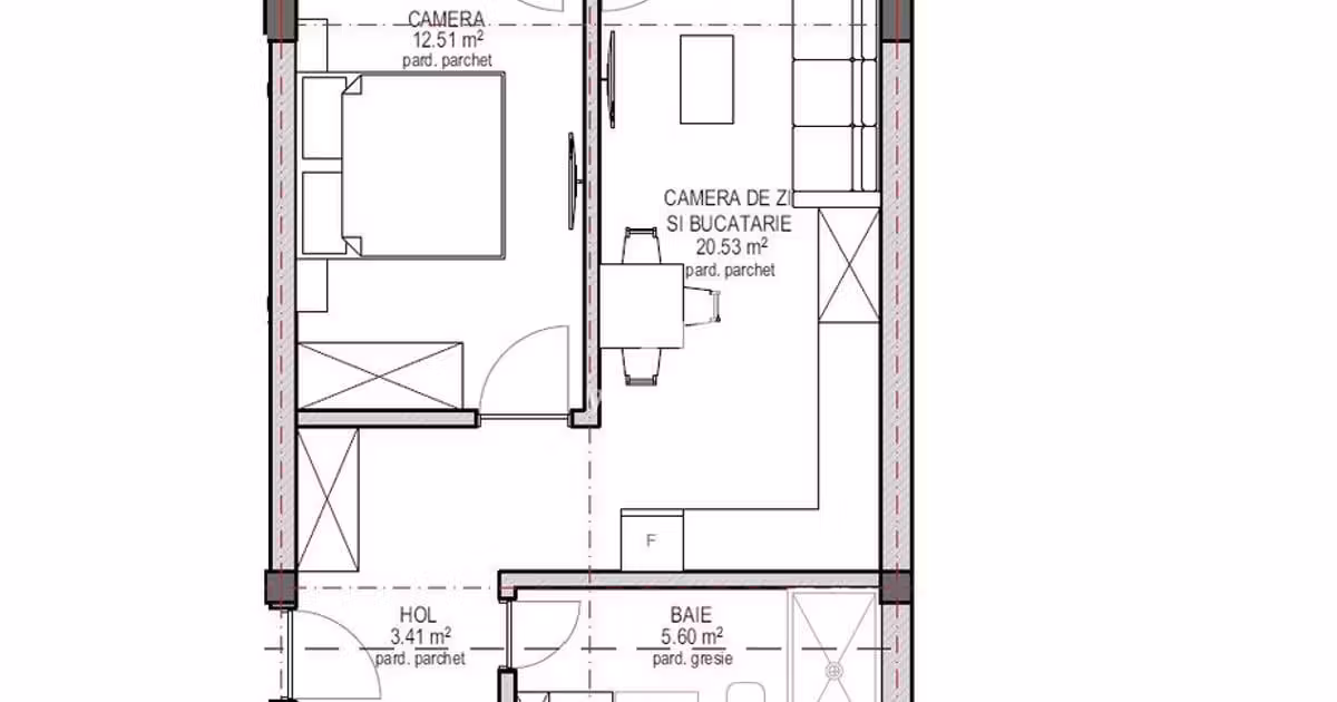 Apartament de vânzare cu 2 camere în zona Țiglari, Sibiu