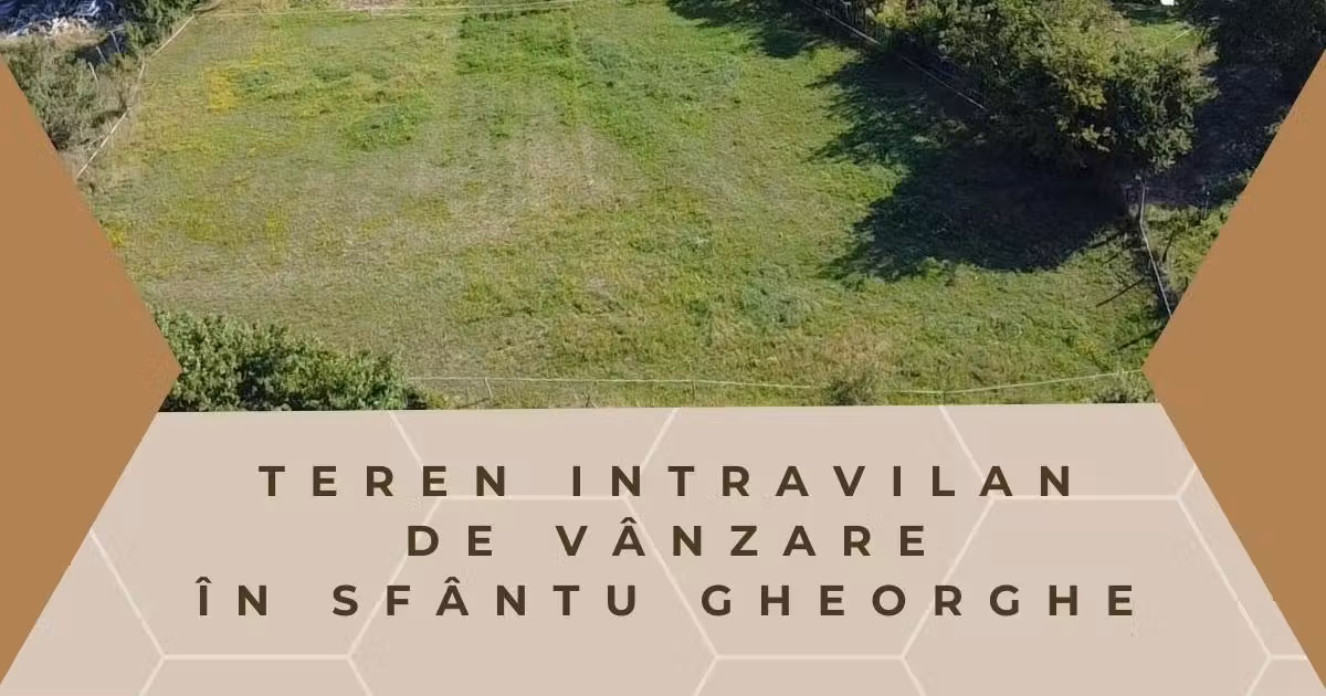 Teren agricol intravilan de vânzare de 2017 mp, în zona Simeria, Sfântu Gheorghe
