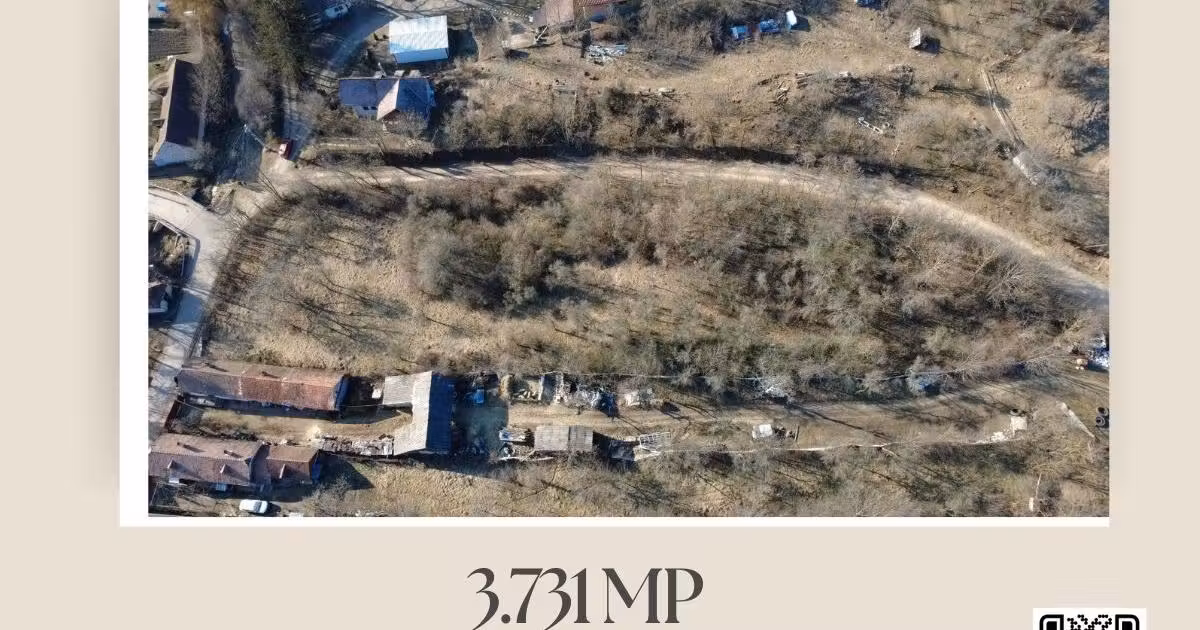 Teren agricol intravilan de vânzare de 3731 mp, în Sâncraiu