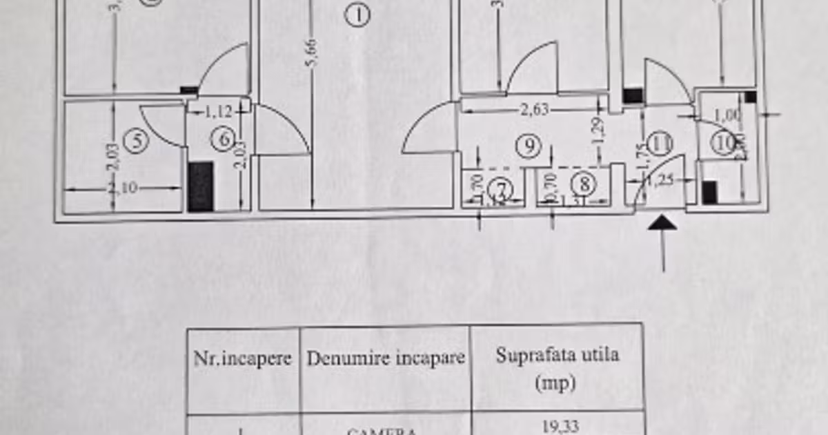 Apartament de vânzare cu 3 camere, mobilat în zona Drumul Taberei, Sector 6