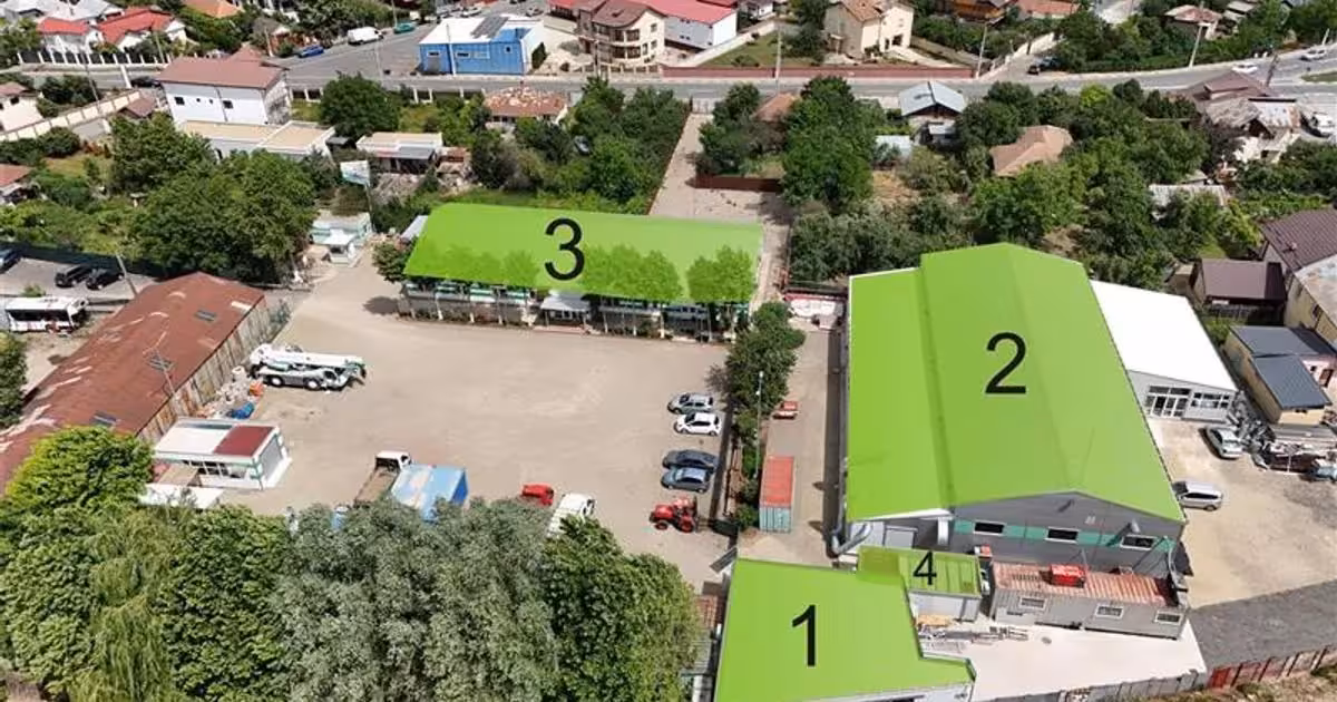 Spațiu industrial de vânzare 790 mp în Urziceni