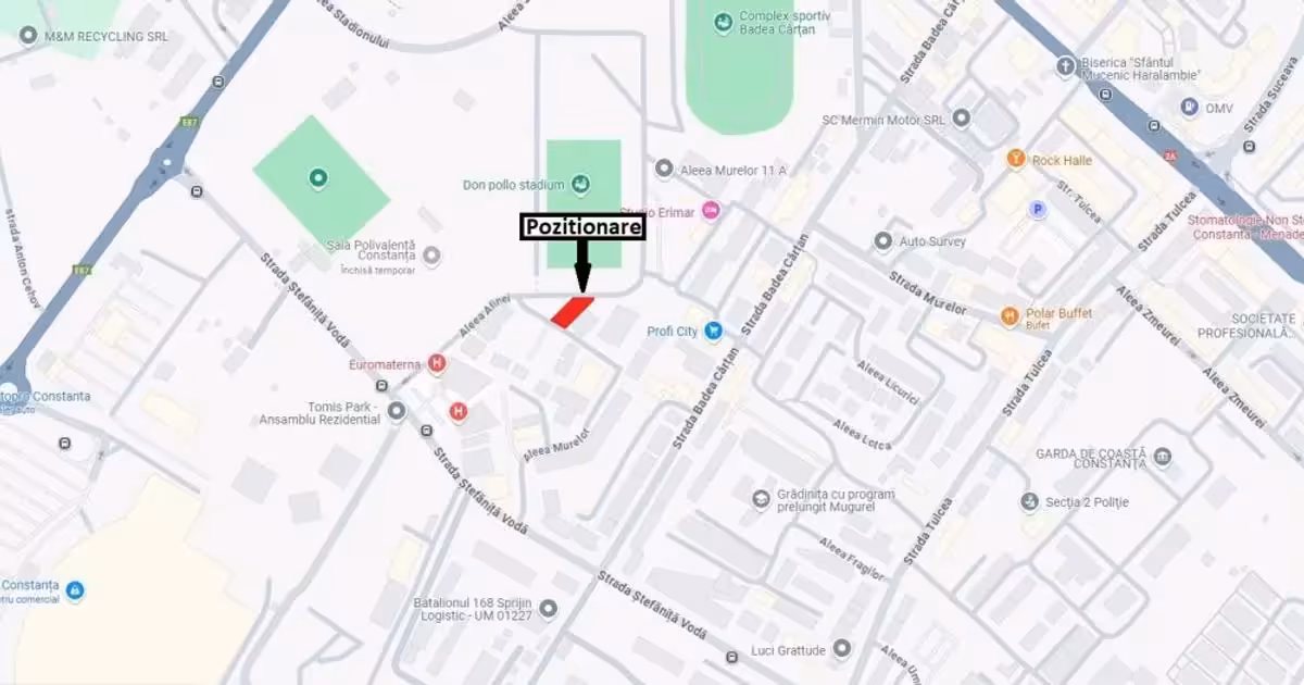 Teren Construcții intravilan de vânzare de 423 mp, în zona Tomis Nord, Constanța