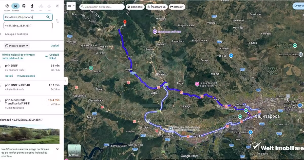 Teren extravilan de vânzare de 141300 mp, în Șardu