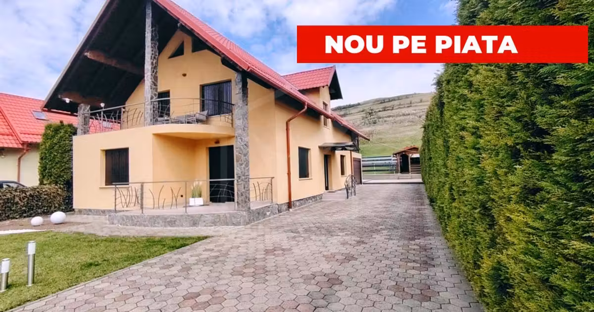 Casă individuală de vânzare cu 5 camere, mobilată în Iara